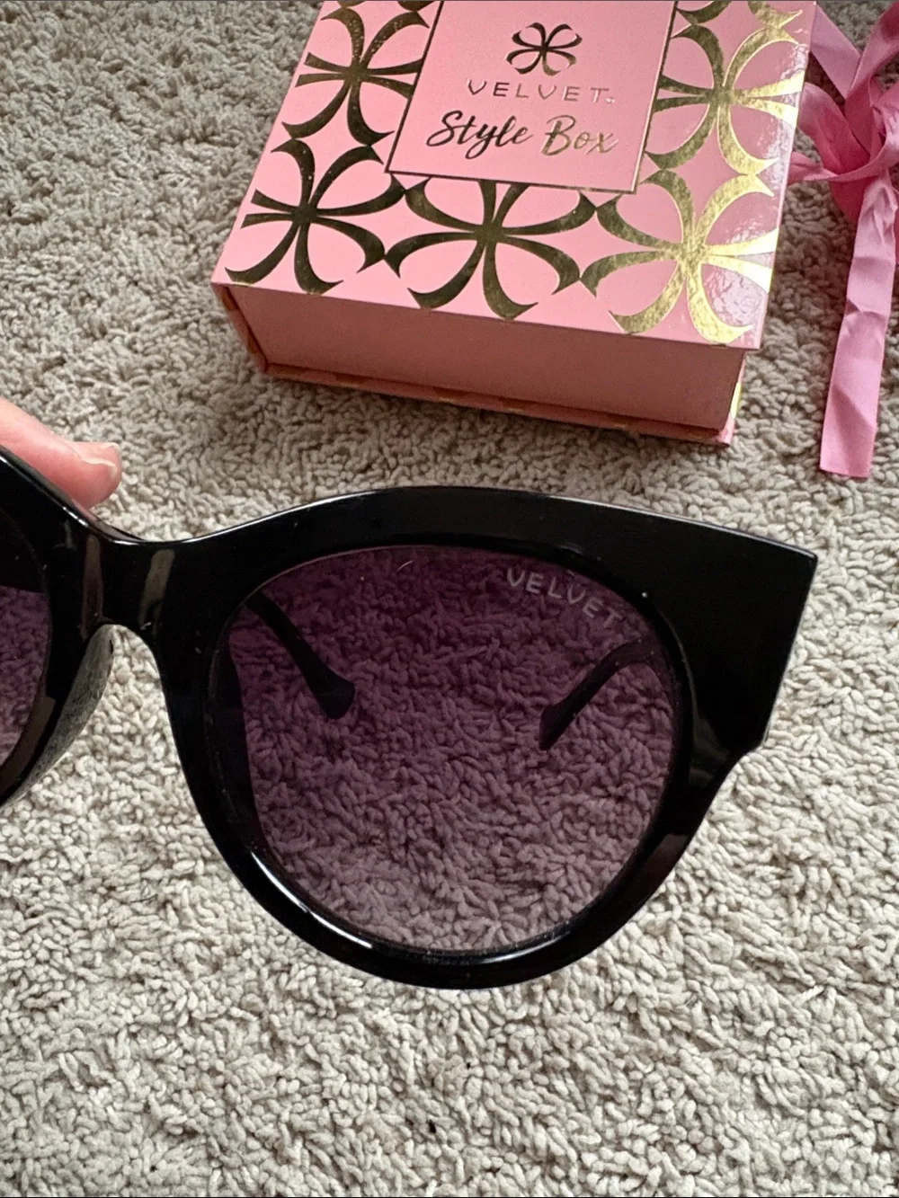 Velvet eyewear sunglasses trio